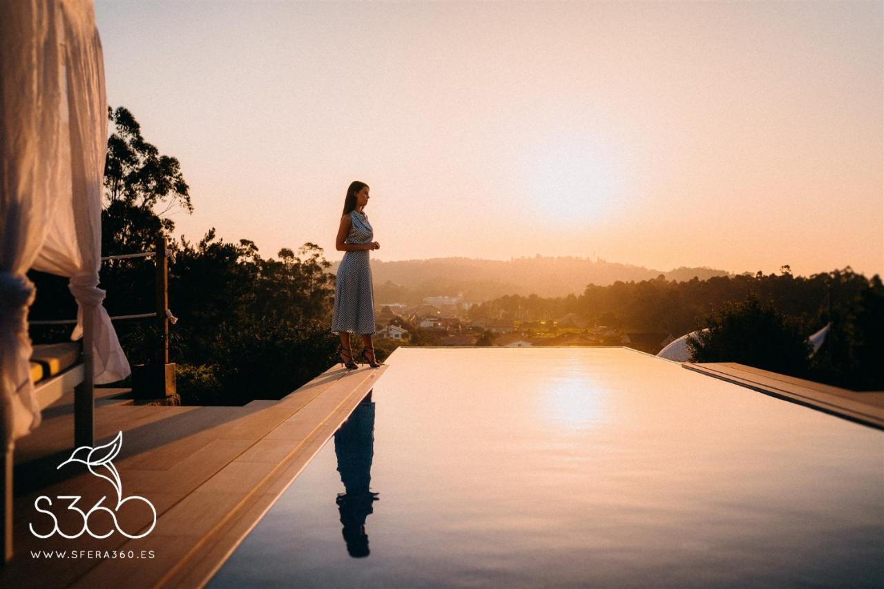Casa Albarari Boutique Double Rooms With Access To Shared Infinity Pool Sanxenxo Exterior foto