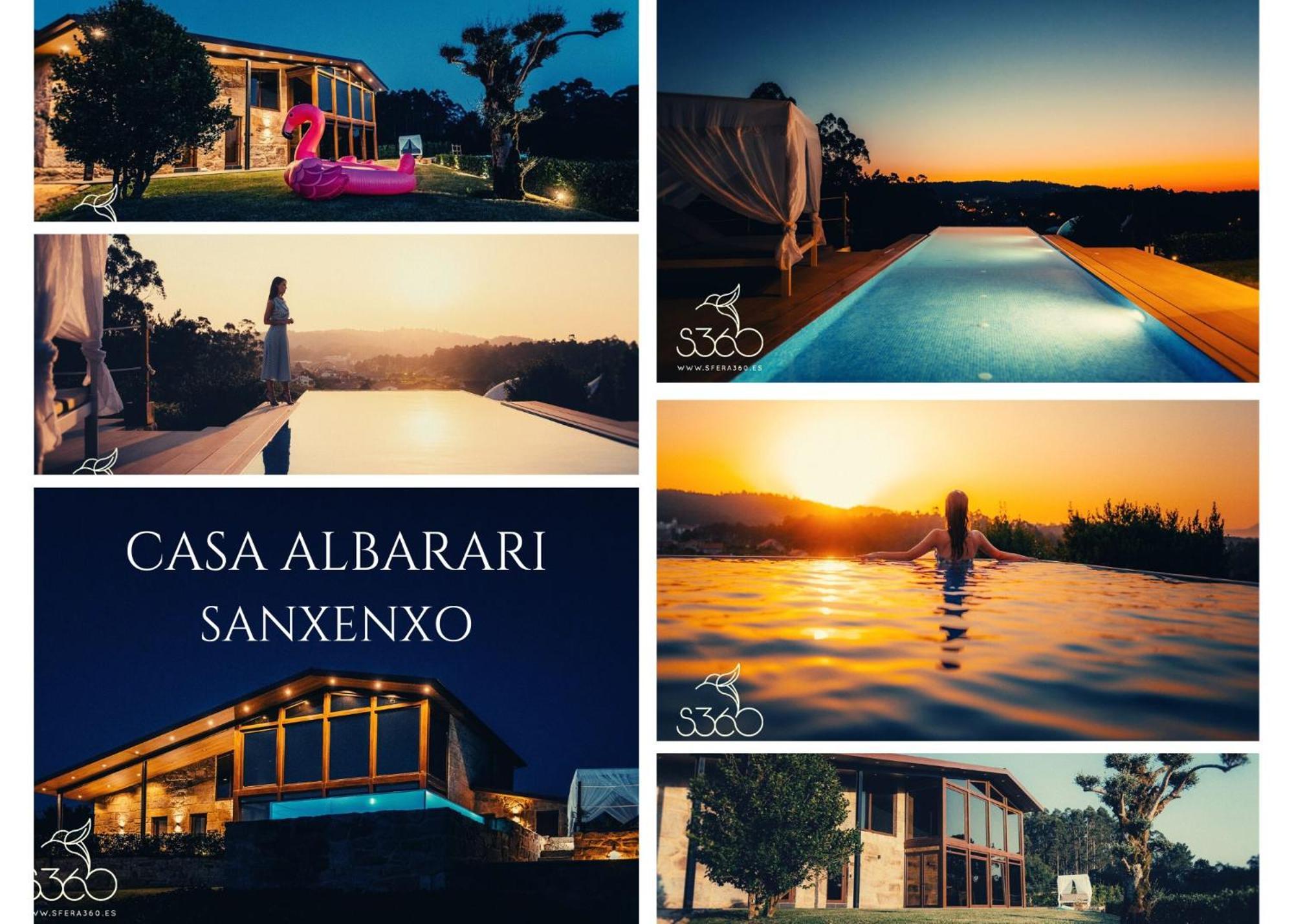 Casa Albarari Boutique Double Rooms With Access To Shared Infinity Pool Sanxenxo Exterior foto