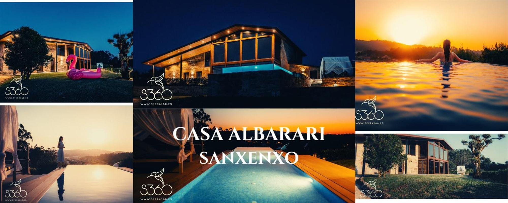 Casa Albarari Boutique Double Rooms With Access To Shared Infinity Pool Sanxenxo Exterior foto