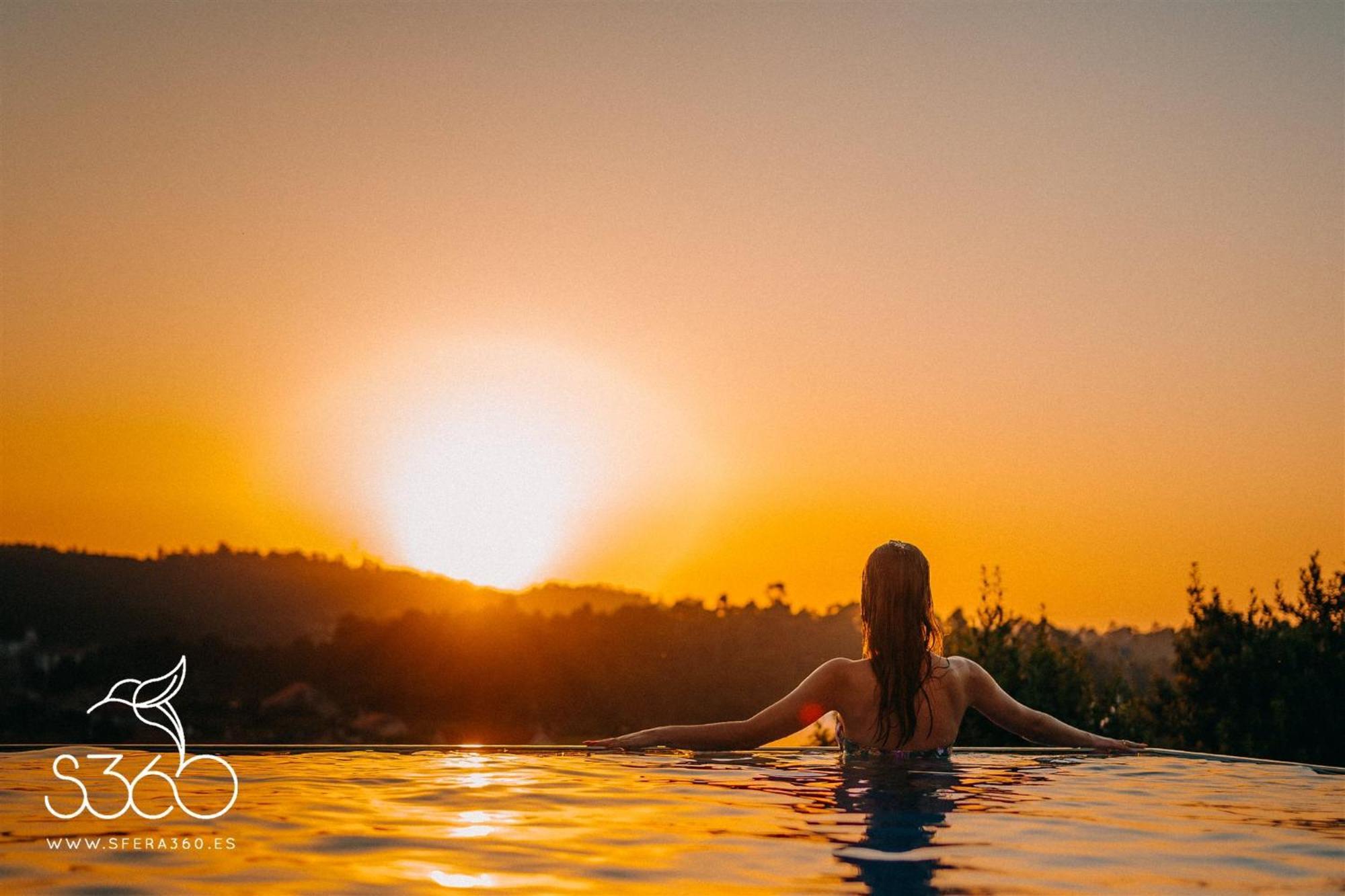 Casa Albarari Boutique Double Rooms With Access To Shared Infinity Pool Sanxenxo Exterior foto